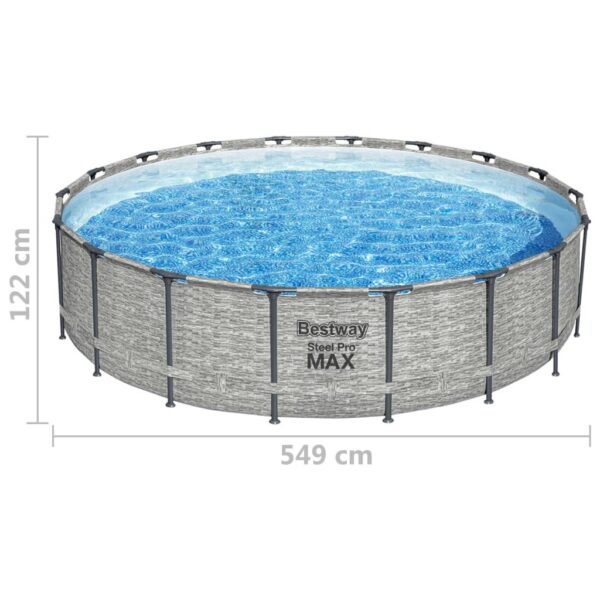 Bestway Poolset Power Steel 549x122 cm - Bild 9