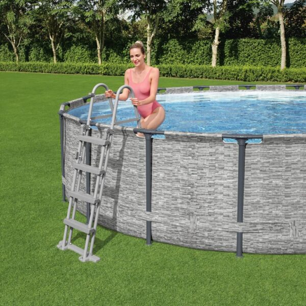 Bestway Poolstege Flowclear 4 steg 122 cm