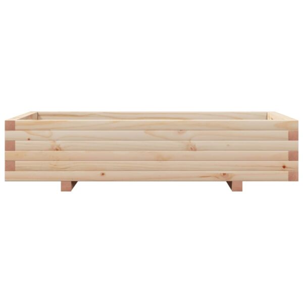 Odlingslåda 110x60x26,5 cm massivt furuträ - Bild 5