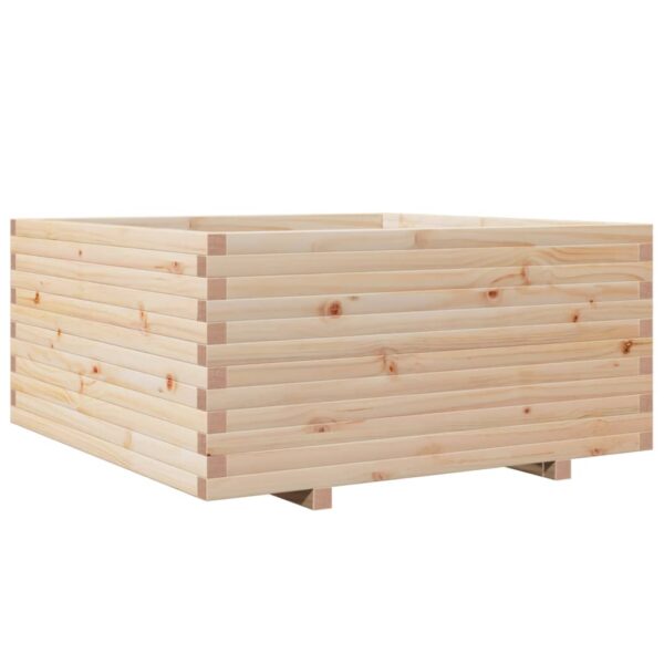 Odlingslåda 100x100x49,5 cm massivt furuträ - Bild 2